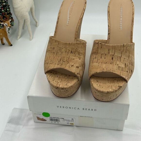 Women’s Veronica Beard, cork wedge sandals, size 11 - Picture 10 of 10